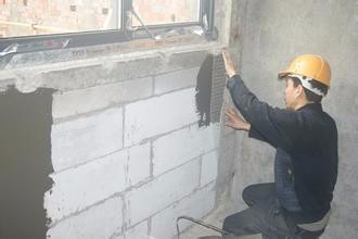 聚苯板外墻保溫施工步驟